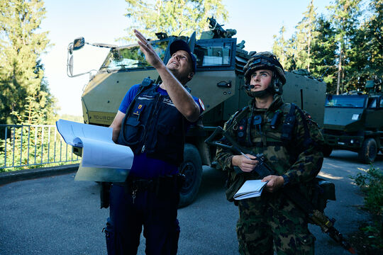 Schutz Bantiger Schweizer Armee